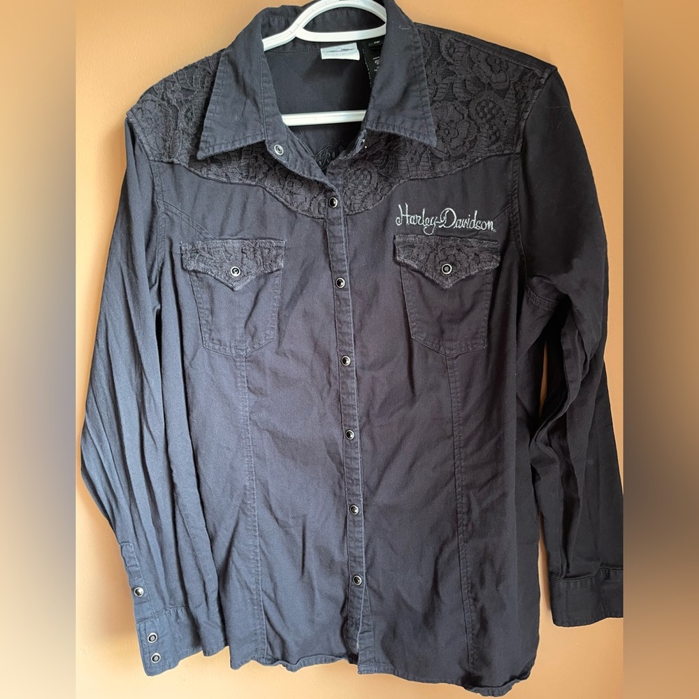 Harley Davidson womans top 1W